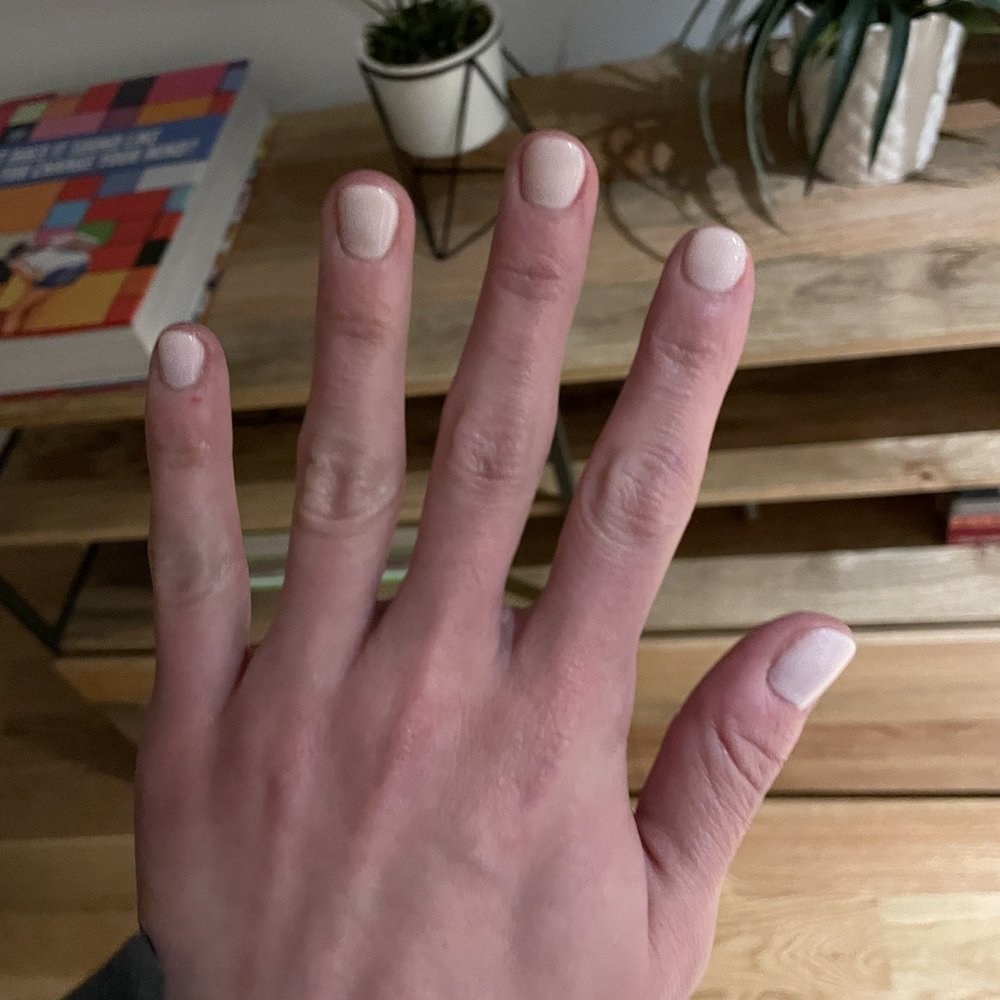 Gel manicure $35