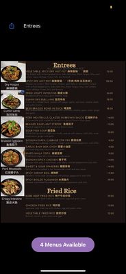 Menu photo 7 The Bronze Empire Denver, CO