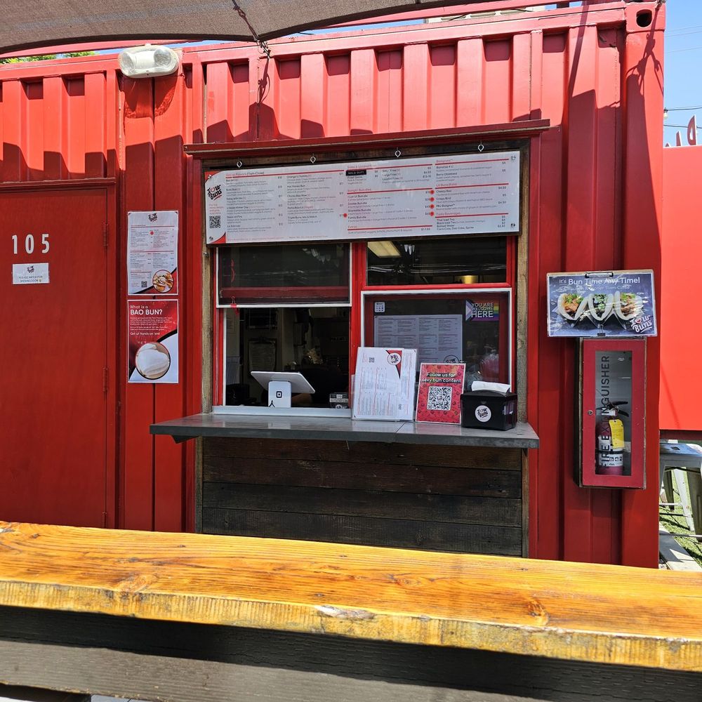 I Luv Ur Buns - Front ordering window. I  ur Buns. - Asian Fusion Near Me - Long Beach, California