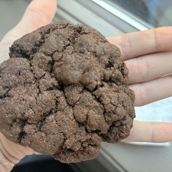 Supaluck’s Bakery - GF Double Chocolate cookie ! As big as my palm! - Bakeries Near Me - Seward, Alaska Supaluck’s Bakery - GF Double Chocolate cookie ! As big as my palm! - Bakeries Near Me - Seward, Alaska