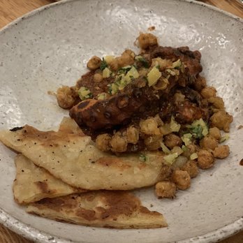 ROVI - Octopus with chickpeas and paratha - Modern European Near Me - London, XGL