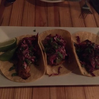The Norbert - Blackened Salmon tacos - Tapas/Small Plates Near Me - West Bend, Wisconsin The Norbert - Blackened Salmon tacos - Tapas/Small Plates Near Me - West Bend, Wisconsin