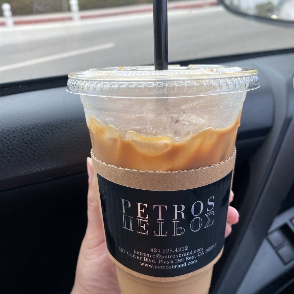 Petros Kafe - Iced vanilla latte - almond milk - Cafes Near Me - Los Angeles, California Petros Kafe - Iced vanilla latte - almond milk - Cafes Near Me - Los Angeles, California