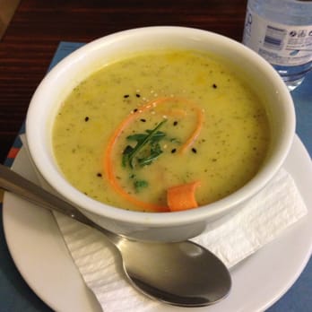 Bliss - Vegetable soup - lovely - Mediterranean Near Me - Barcelona, B