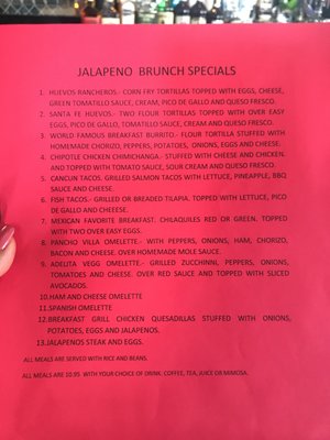 Menu photo 1 Jalapeños Grill &' Bar Gloucester City, NJ