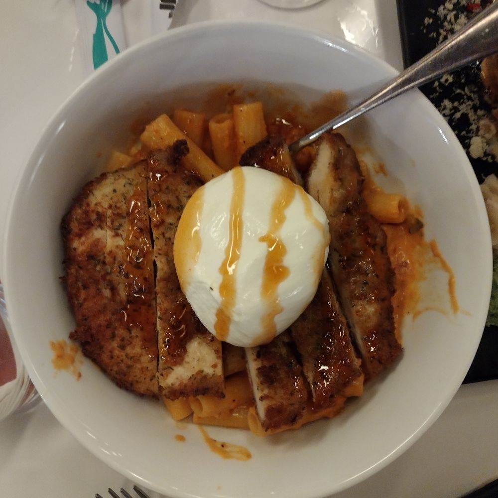 Spicy Chicken Cutlet Rigatoni