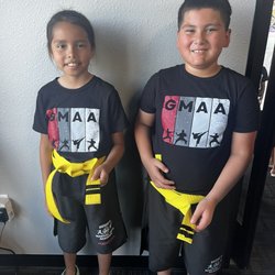 Guido's Martial Arts Academy - Cousins in karate together!