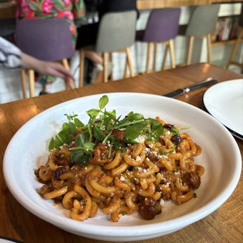 Monteverde - Sausage Gramigna pasta - Italian Near Me - Chicago, Illinois Monteverde - Sausage Gramigna pasta - Italian Near Me - Chicago, Illinois