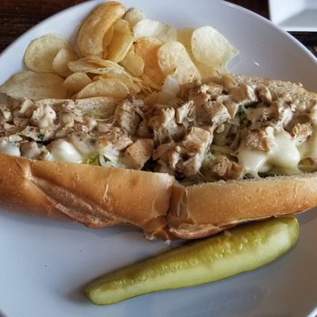 Luigi's Pizza - Chicken Philly with chips. - Pizza Near Me - Summerfield, North Carolina