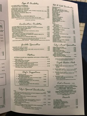 Menu photo 7 Taby's Burger House Oyster Bay, NY Menu photo 7 Taby's Burger House Oyster Bay, NY