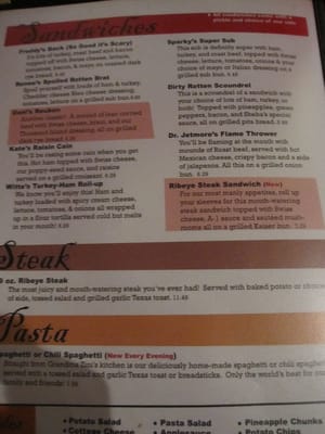 Menu photo 6 Little Sheba's Richmond, IN