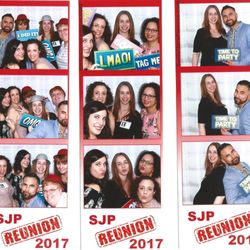 St John's Prep - Photo booth fun at the reunion