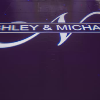 A-Touch Lighting - custom gobo - Wedding Planning Near Me - Richmond, California