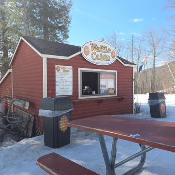 Waffle Cabin - waffle cabin - Food Stands Near Me - Ludlow, Vermont Waffle Cabin - waffle cabin - Food Stands Near Me - Ludlow, Vermont