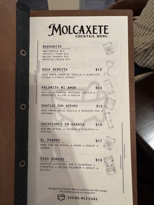 Menu photo 3 Molcaxete Phoenix, AZ