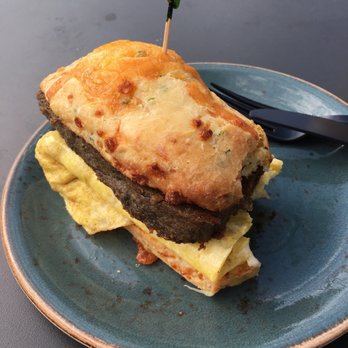 Cunningham's Cafe & Bakery - Scrapple bagby breakfast sandwich - Bakeries Near Me - Towson, Maryland Cunningham's Cafe & Bakery - Scrapple bagby breakfast sandwich - Bakeries Near Me - Towson, Maryland