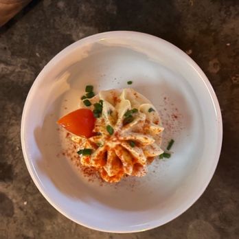 Eat: An American Bistro - Deviled egg! - New American Near Me - Virginia Beach, Virginia Eat: An American Bistro - Deviled egg! - New American Near Me - Virginia Beach, Virginia