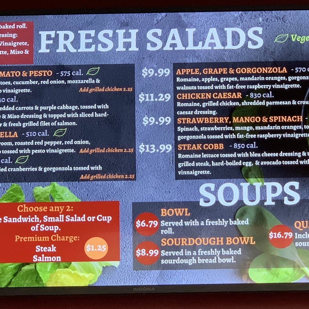 Le Boulanger - Salad menu - Bakeries Near Me - San Jose, California Le Boulanger - Salad menu - Bakeries Near Me - San Jose, California