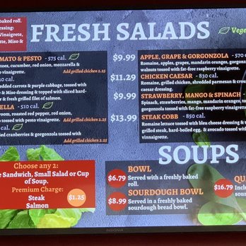 Le Boulanger - Salad menu - Bakeries Near Me - San Jose, California Le Boulanger - Salad menu - Bakeries Near Me - San Jose, California