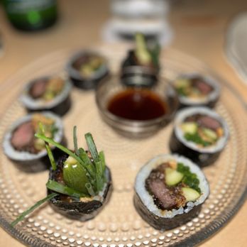 Super Peach - Wagyu Beef Kimbap - Cocktail Bars Near Me - Los Angeles, California Super Peach - Wagyu Beef Kimbap - Cocktail Bars Near Me - Los Angeles, California