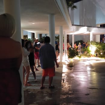 Foxtail Pool Club - Ninety minutes after doors for Matt & Kim, the queue stretches to elevator bank of Blvd. parking garage. - Dance Clubs Near Me - Las Vegas, Nevada