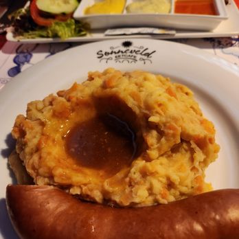 Cafe Sonneveld - Stamppot with Sausage - Pubs Near Me - Amsterdam, New Hampshire Cafe Sonneveld - Stamppot with Sausage - Pubs Near Me - Amsterdam, New Hampshire