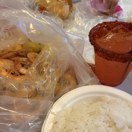 Fire seafood