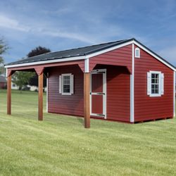 Amish Barn Company - 10x20 w/ 8' Lean-To