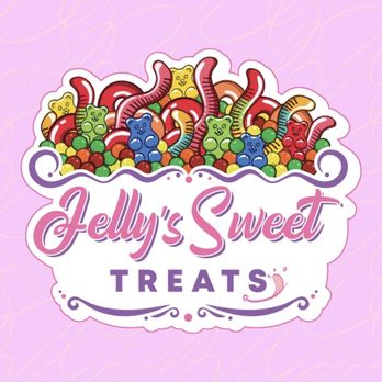Up All Night Ink - The logo Geo designed for Jelly's Sweet Treats - Screen Printing/T-Shirt Printing Near Me - Lancaster, California