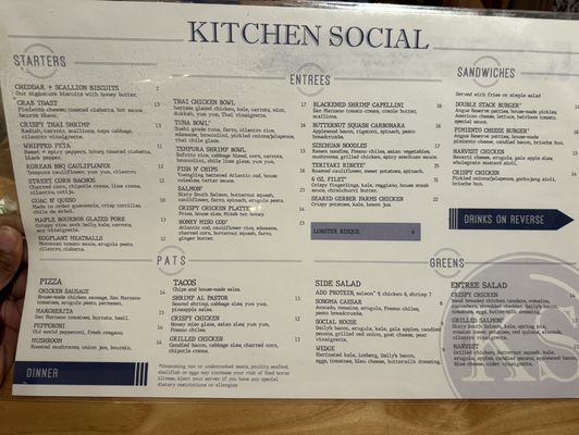 Menu photo 8 Kitchen Social Beachwood, OH