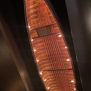 Canoe - Ceiling decor - New American Near Me - Atlanta, Georgia