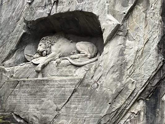 Lion Monument by null