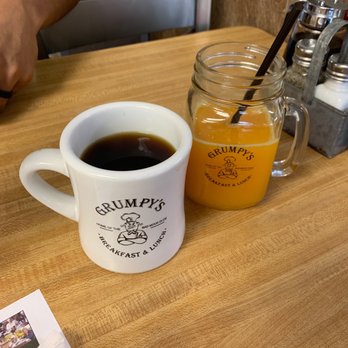 Grumpy's Restaurant - Coffee & fresh squeezed Grumpy's Fresh Squeezed Florida Orange Juice - Breakfast & Brunch Near Me - Orange Park, Florida