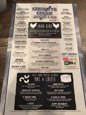 Menu photo 8 Crewitts Creek Kitchen & Bar Independence, KY Menu photo 8 Crewitts Creek Kitchen & Bar Independence, KY