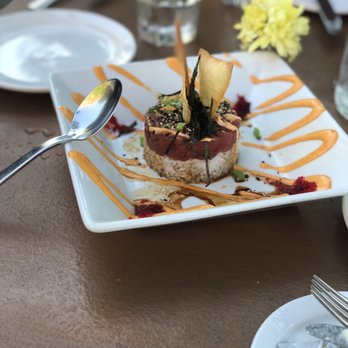The Left Bank - Ahi tuna "tartare" - New American Near Me - Buffalo, New York The Left Bank - Ahi tuna "tartare" - New American Near Me - Buffalo, New York