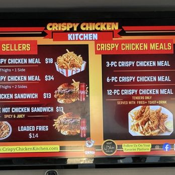 Crispy Chicken Kitchen - Menu - Halal Near Me - Corona, California Crispy Chicken Kitchen - Menu - Halal Near Me - Corona, California