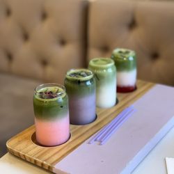 Morning Lavender Cafe - Matcha flight
