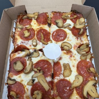 Jet's Pizza - pepperoni mushroom... Fantastic! - Pizza Near Me - Marietta, Georgia Jet's Pizza - pepperoni mushroom... Fantastic! - Pizza Near Me - Marietta, Georgia