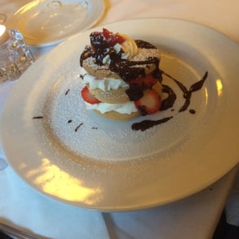 Blarney Castle Hotel - Restaurant - Tonight's special - shortbread, strawberries, fresh cream, a little chocolate drizzle for dessert - yum!! - Irish Near Me - Blarney, Colorado Blarney Castle Hotel - Restaurant - Tonight's special - shortbread, strawberries, fresh cream, a little chocolate drizzle for dessert - yum!! - Irish Near Me - Blarney, Colorado