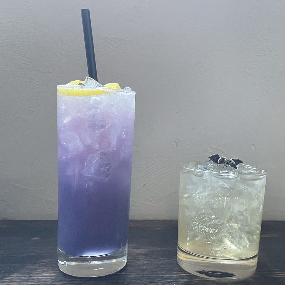 Blue Toba - Tipsy Toba (L); Indo spiced soda (R) - Indonesian Near Me - Ashland, Oregon Blue Toba - Tipsy Toba (L); Indo spiced soda (R) - Indonesian Near Me - Ashland, Oregon