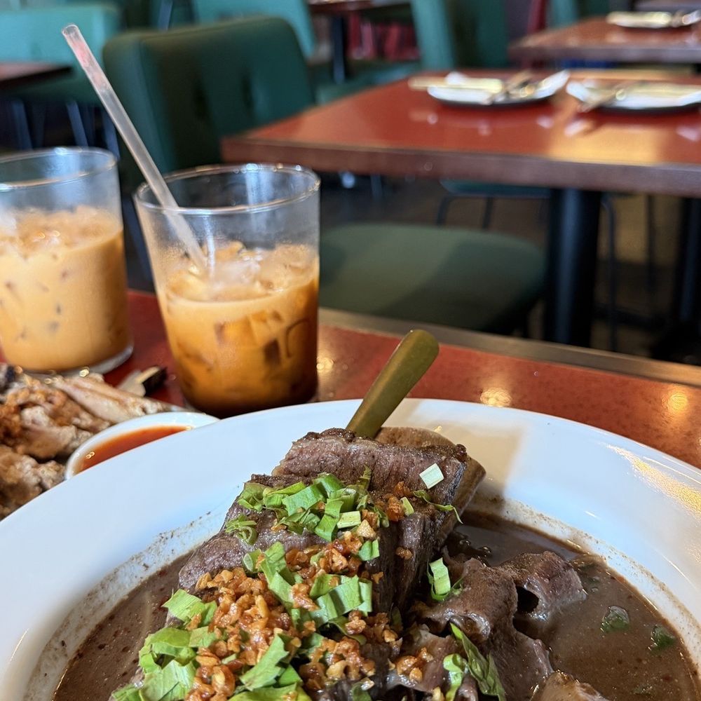 Noods Thai Noodle Soul - Clear noodles soup with beef ribs - Thai Near Me - Orlando, Florida Noods Thai Noodle Soul - Clear noodles soup with beef ribs - Thai Near Me - Orlando, Florida