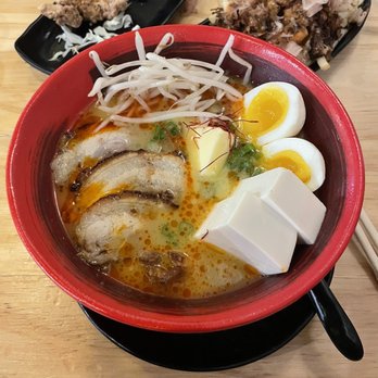 Sojo Ramen - Butter Miso Ramen with egg and tofu - Ramen Near Me - Fremont, California Sojo Ramen - Butter Miso Ramen with egg and tofu - Ramen Near Me - Fremont, California