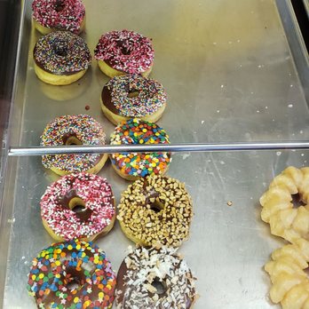 Donut Wheel - a variety of doughnuts on display - Donuts Near Me - Hurst, Texas