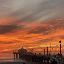 Manhattan Beach Pier - Manhattan Beach Pier, December.