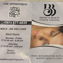 Brows & Beauty - Brochure of services
