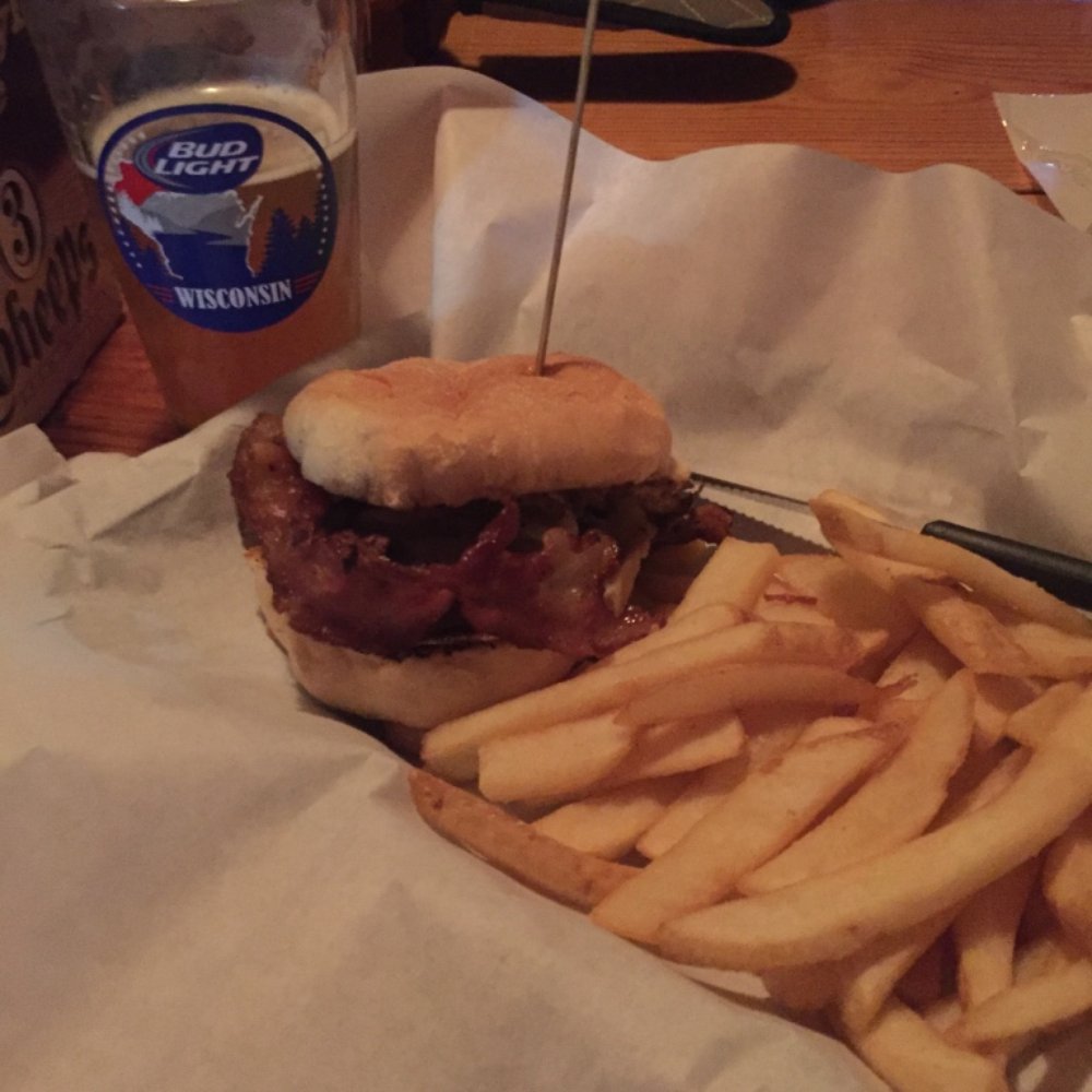 Hops Haven - Burger with egg, bacon, cheese, Sheboygan hard roll. Goes well with beer. - Pubs Near Me - Sheboygan, Wisconsin Hops Haven - Burger with egg, bacon, cheese, Sheboygan hard roll. Goes well with beer. - Pubs Near Me - Sheboygan, Wisconsin