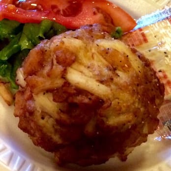Faidley's Seafood - Jumbo lump crab cake. YUM!!! - Seafood Markets Near Me - Baltimore, Maryland Faidley's Seafood - Jumbo lump crab cake. YUM!!! - Seafood Markets Near Me - Baltimore, Maryland