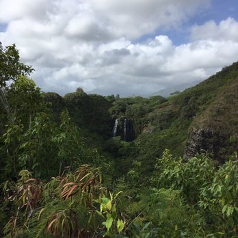 Opaeka'a Falls - Twin falls out to the distant - Parks Near Me - Kapaa, Hawaii