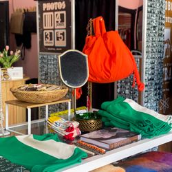 Ceremony Shop - Inside Ceremony: new, reworked, and vintage pieces, with the photo booth just steps away.