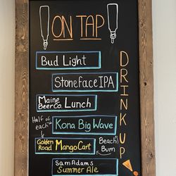 Lobster Boat Restaurant - Beer list